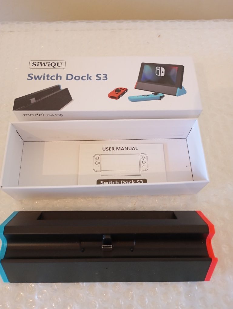 SiWiQU Switch Dock S3 – Stacja Dokująca do Nintendo Switch