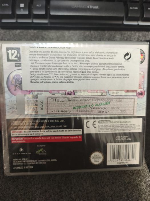 Vendo jogo para nintendo ds selados