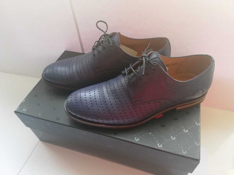 CONHPOL buty półbuty chłopięce męskie CE3963-01 DERBY 25 cm 37