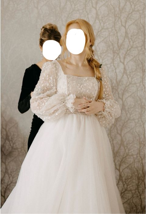 Suknia ślubna długi rękaw