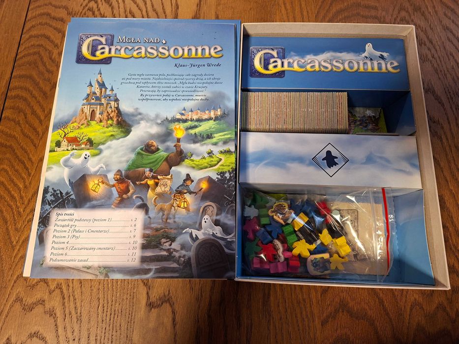 Rodzinna gra planszowa Mgła nad Carcassone