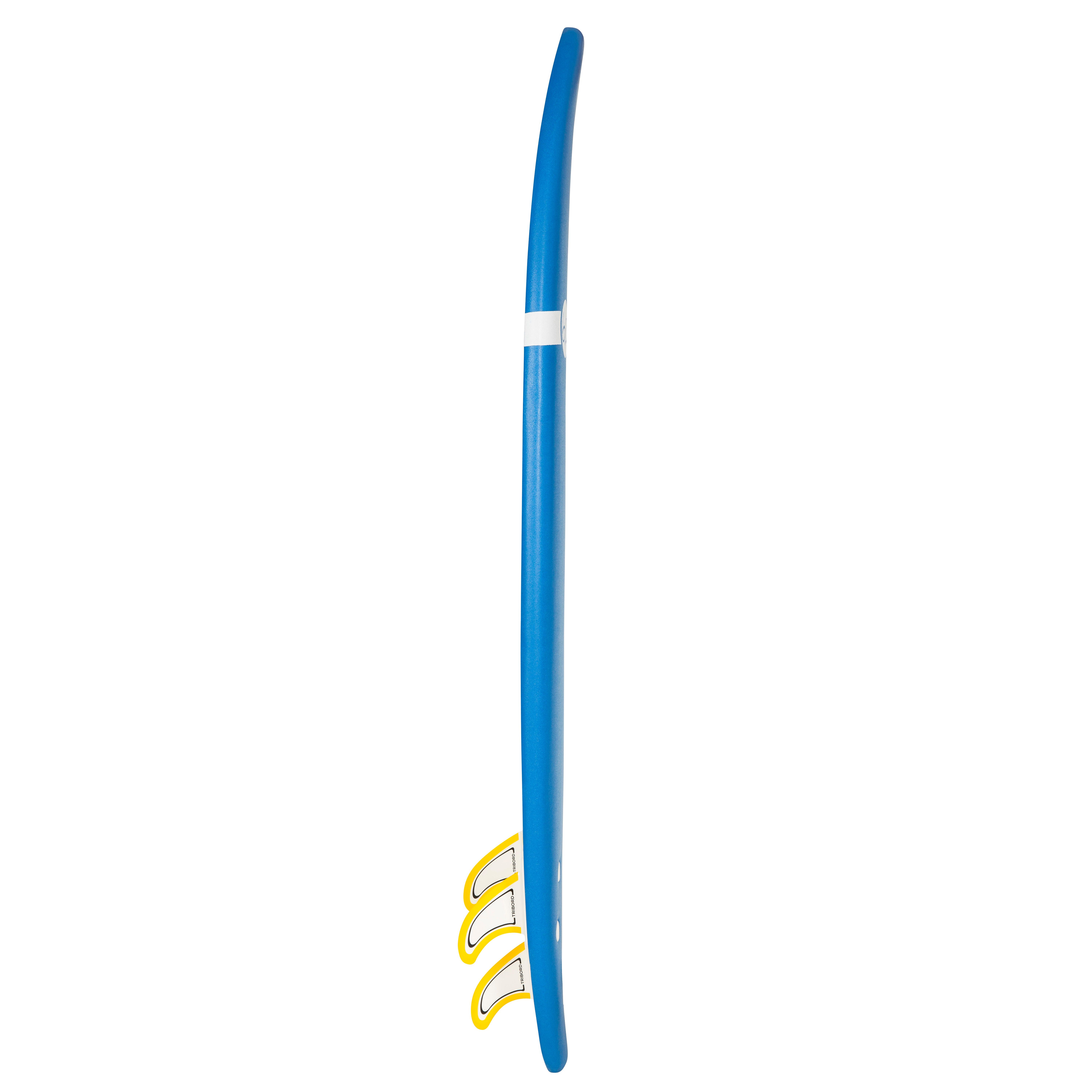 Prancha de SURF 100 espuma 6" fornecida com leash.