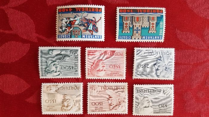 Coleções Selos Novos Portugal + Selos Espanha - Antigos e Raros