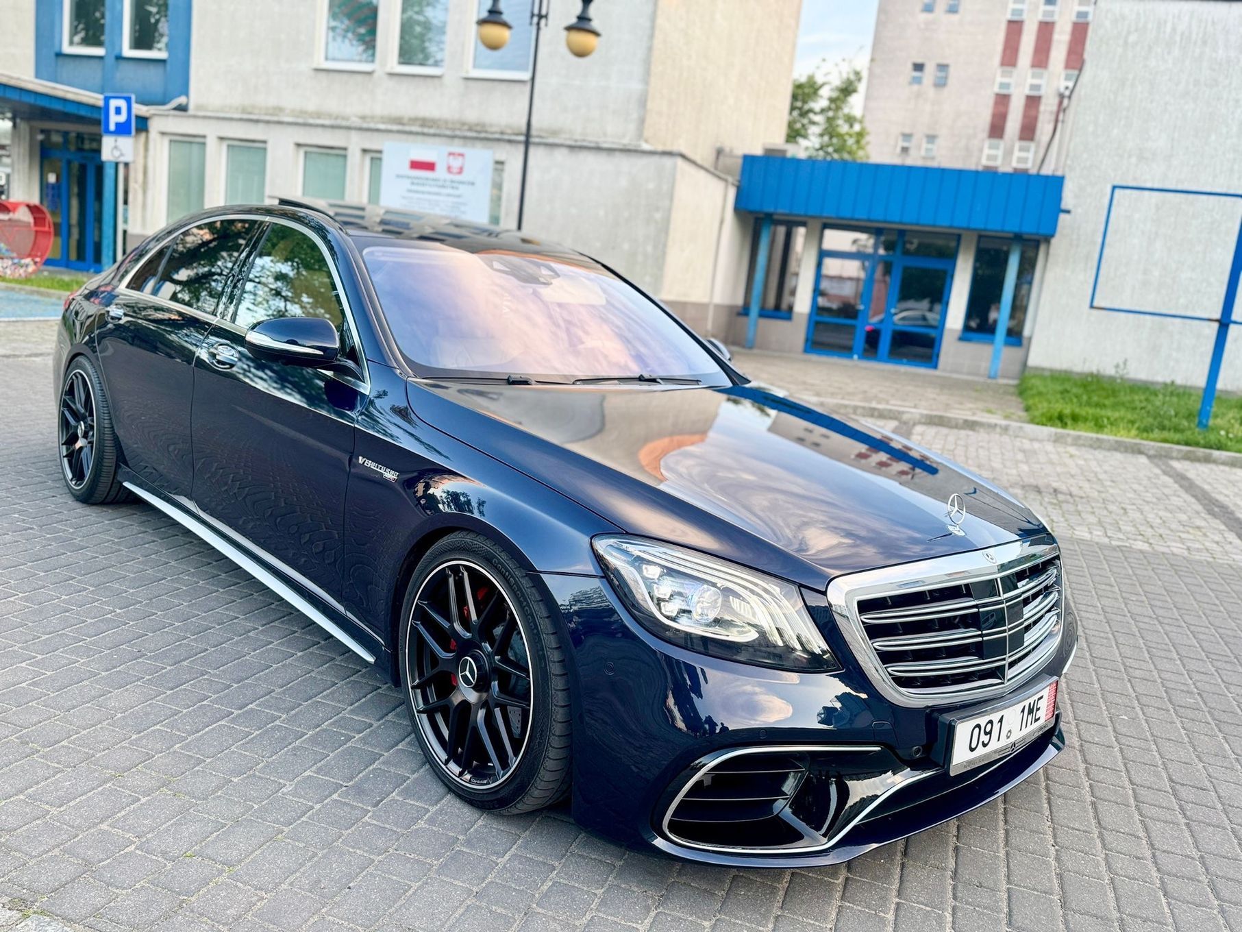 Mercedes-Benz Klasa S Mercedes S560 Amg Line LIFT przerobiony na S63 Amg W222 Zamiana