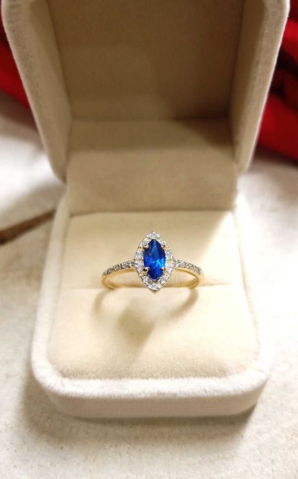 Złoty pierścionek p.585/2,88g