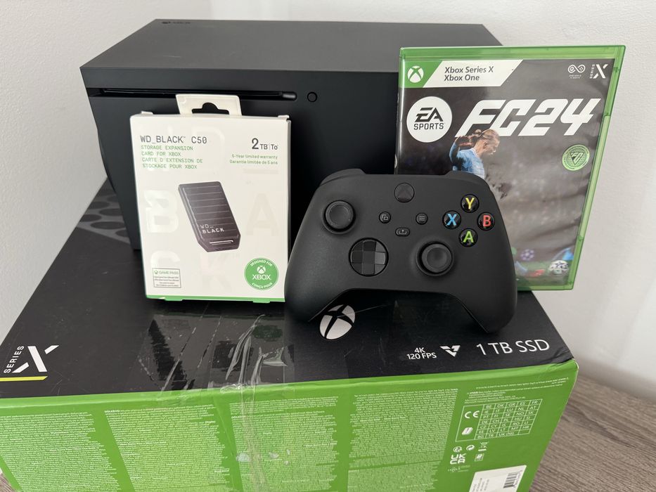 Xbox Series X  1TB z Gwarancją i kartą WD 2TB
