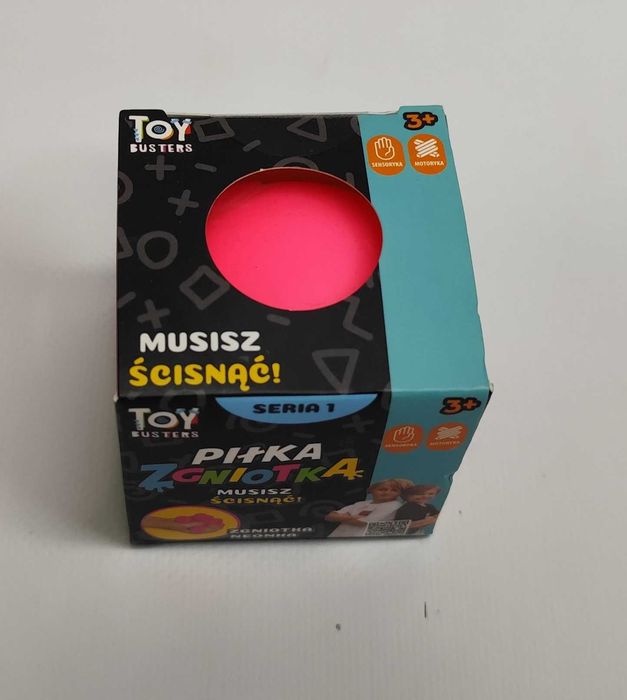 Toy Busters Piłka Zgniotka Kameleonka