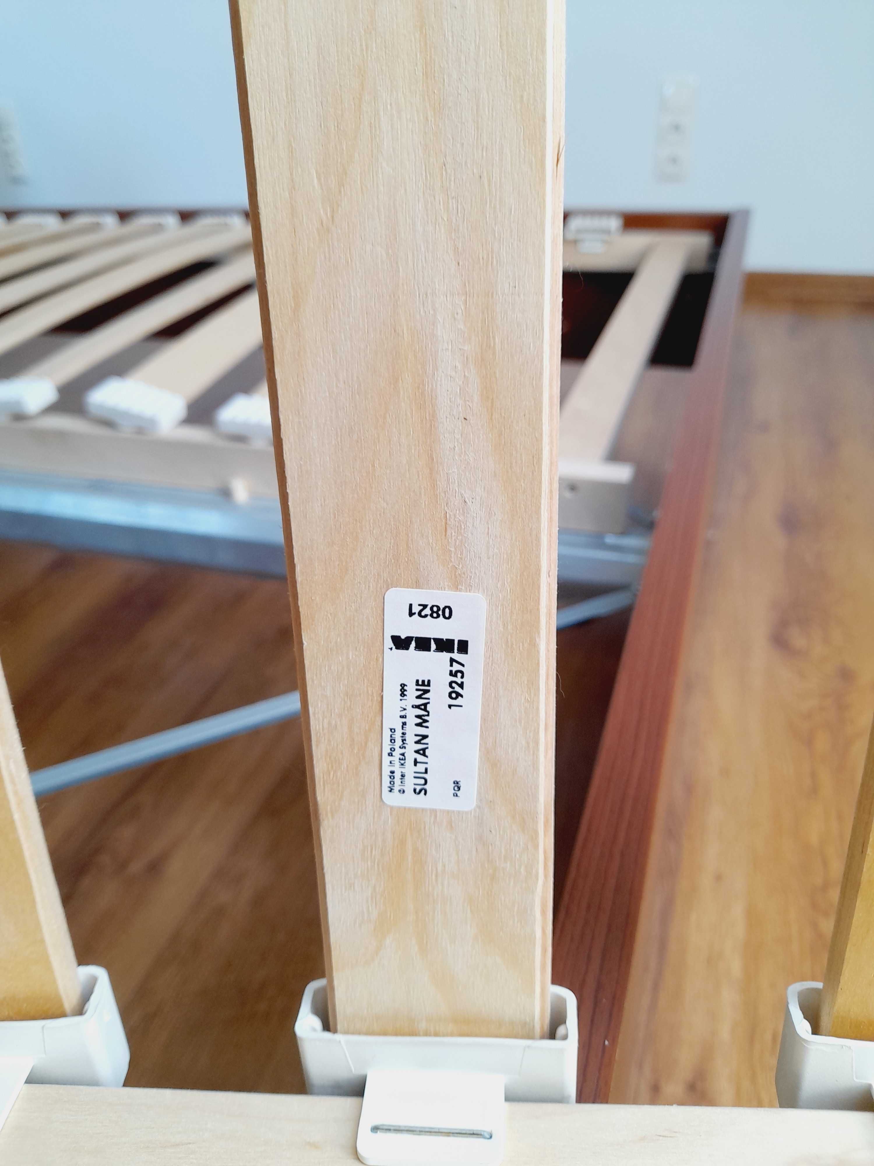 Rama łóżka łóżko Ikea Ramberg ze stelażem 140x200