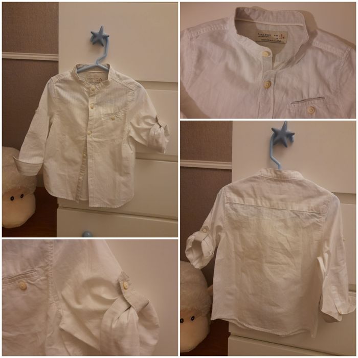 Camisas de menino - Sacoor e Zara