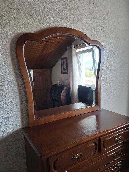 Quarto de casal em castanho