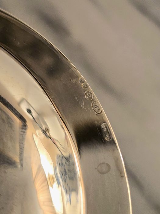 Palmatória em prata portuguesa cabeça de águia 925