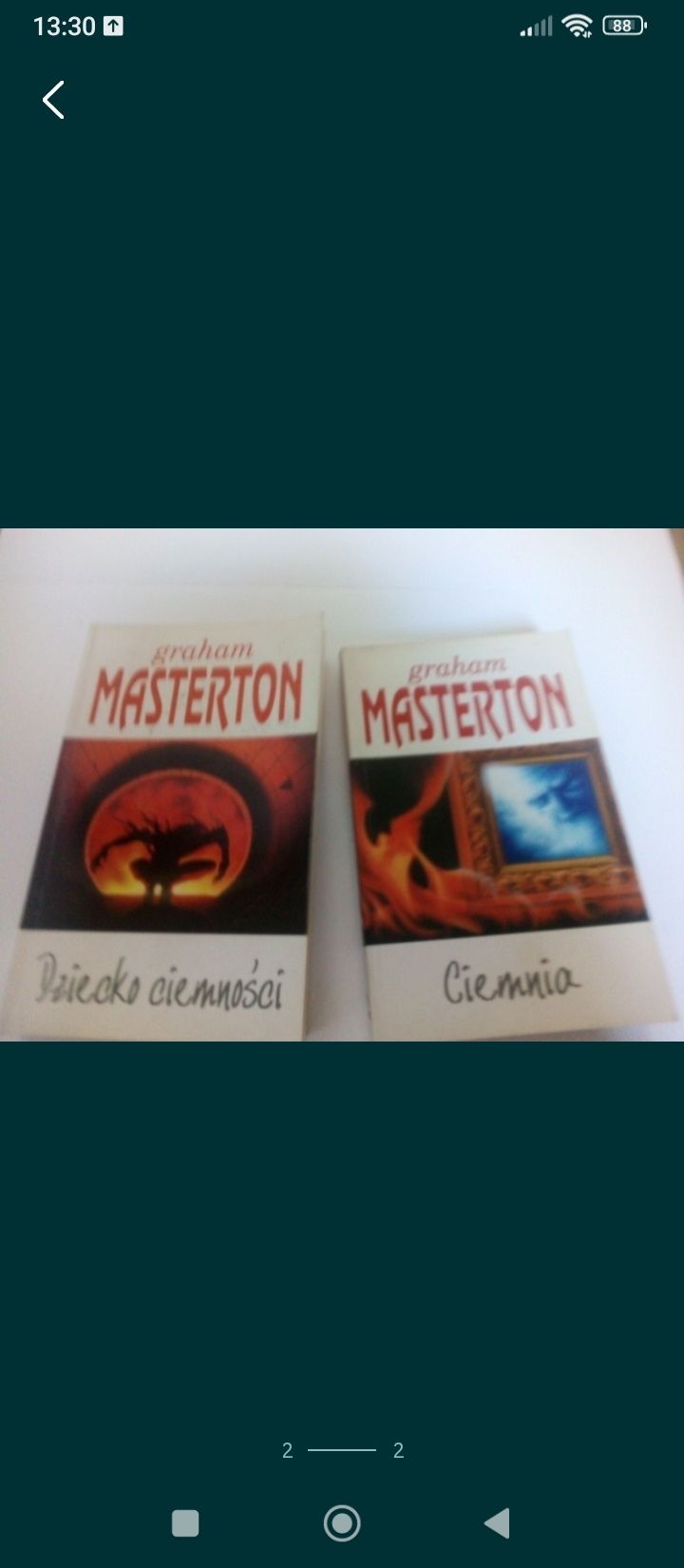 Graham masterton ciemnia