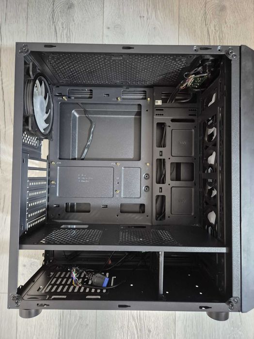 ATX корпус QUBE Breeze ARGB (4x120mm FAN) з класним продувом. Trade-in