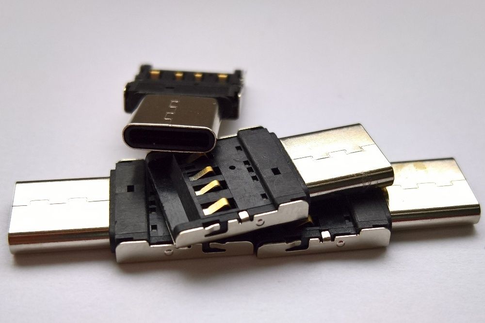 OTG USB C Adapter Przejściówka Smartfon Tablet Telefon Pendrive metal