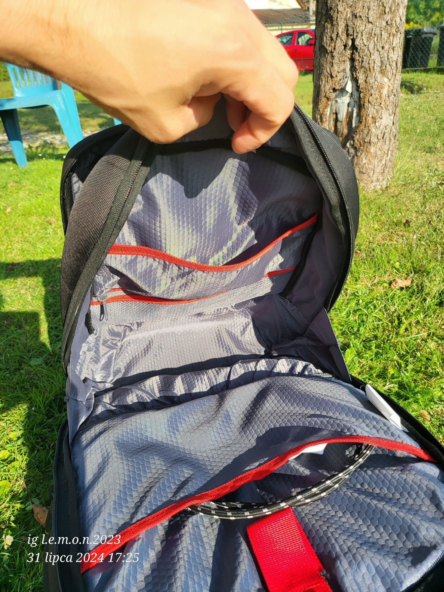 Plecak Lenovo Legion Armored na laptopa, notebooka, tableta, gamingowy