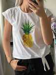 Bluzka koszulka t-shirt z bawełny Moraj Collection rozm. 158-164 XXS-S