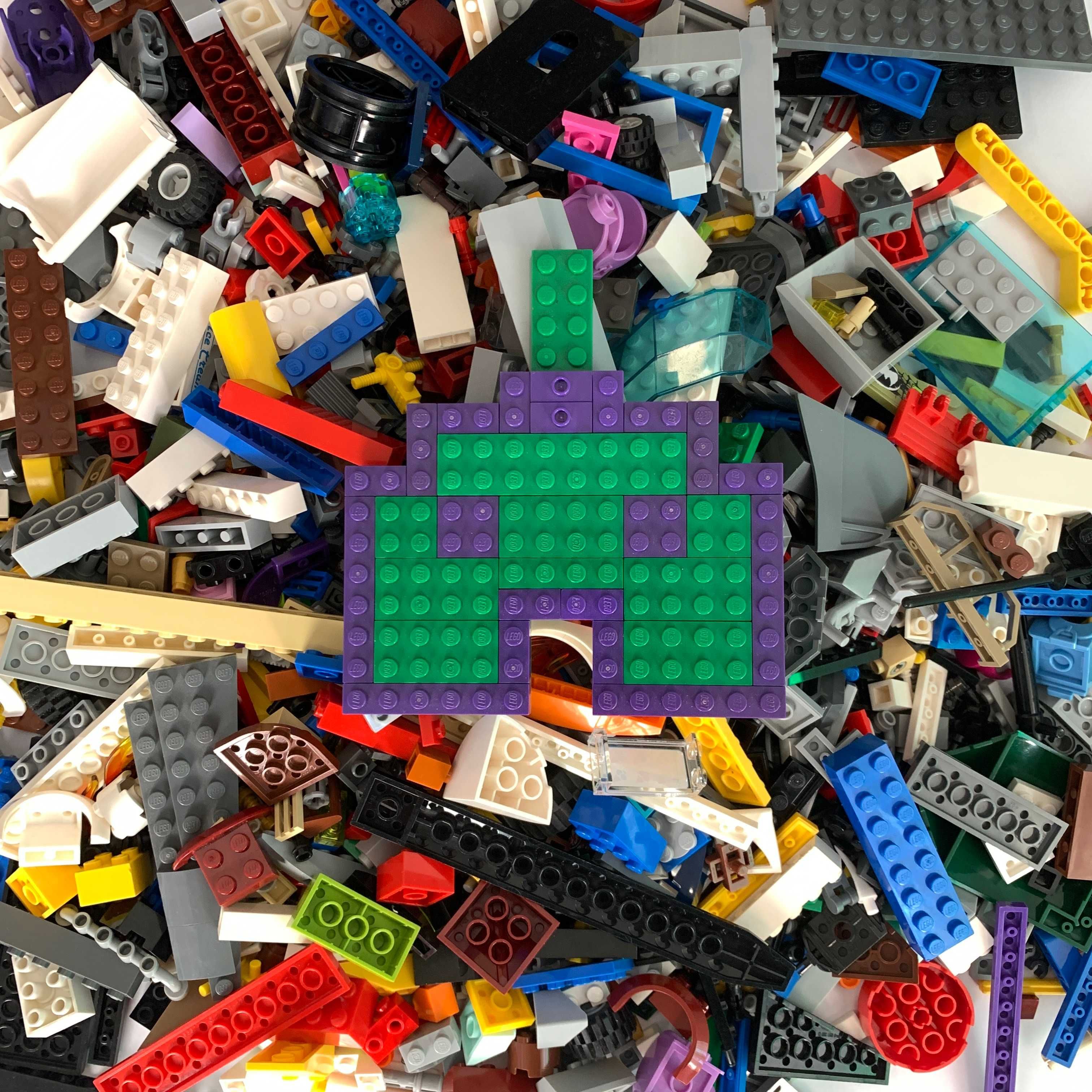 Лего 1Kg Lego на вагу оригінал 1000 г різні деталі до 800 штук ОПТ