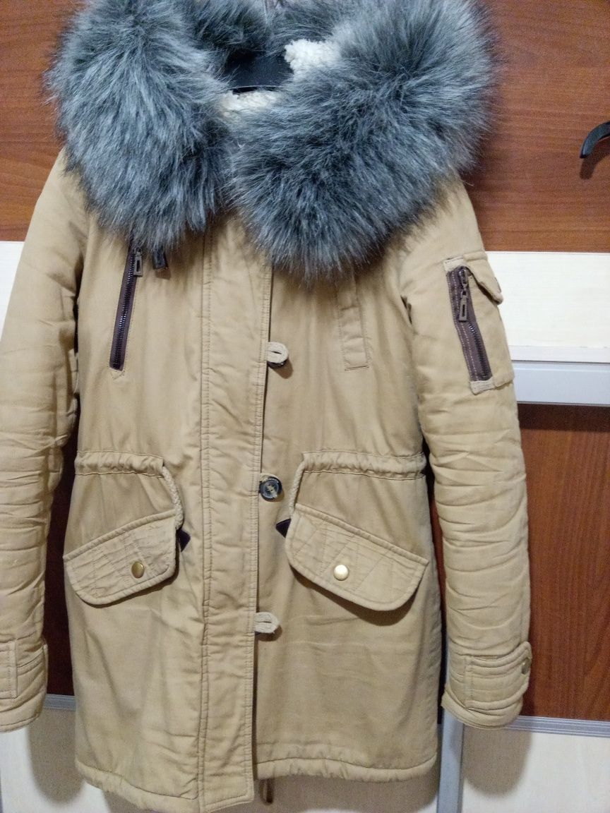 Парка зимняя куртка курточка р.S
