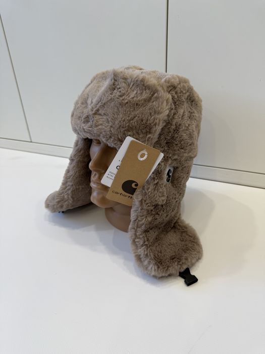 Шапки-вушанки з хутром / ушанки patagonia, stussy, carhartt