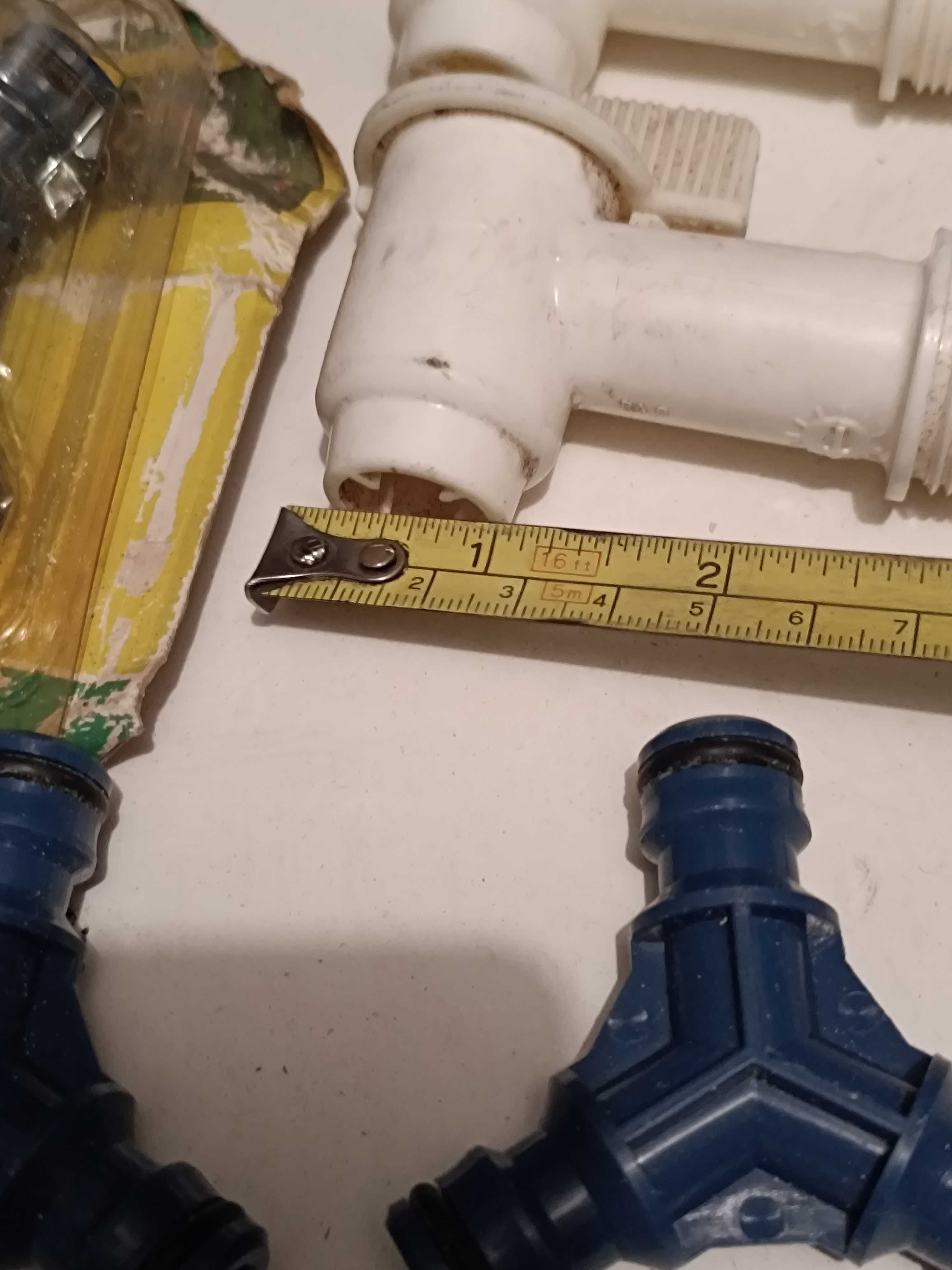 Conjunto de Mangueira Torneiras e adaptadores de rega
