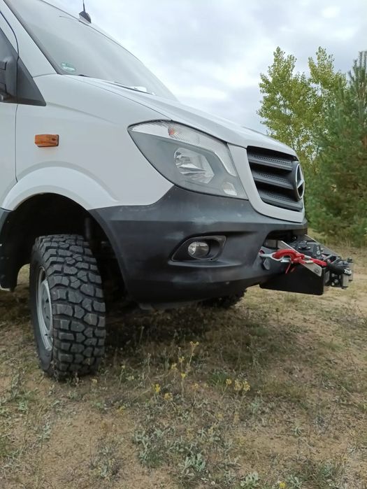 Mercedes-Benz Sprinter 4X4 brygadowy  Mercedes Sprinter 316 brygadowy Maxi 4X4 wyciągarka, na kampera