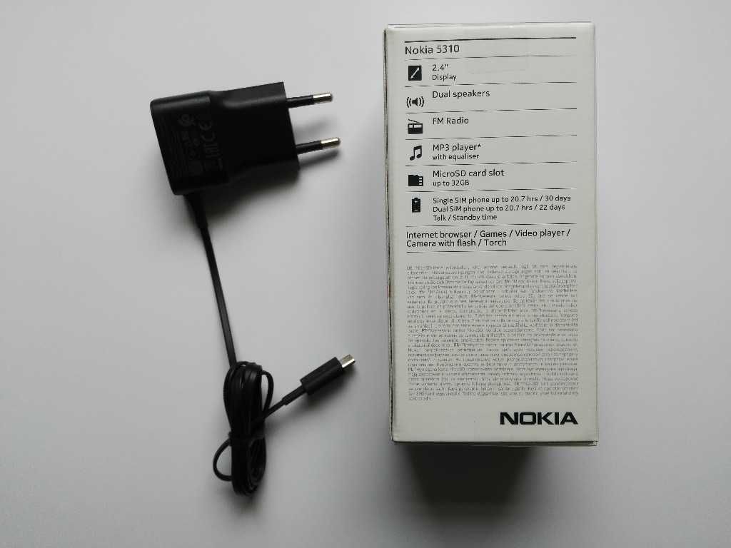 Telefon komórkowy Nokia 5310 TA-1212 DS (komplet)
