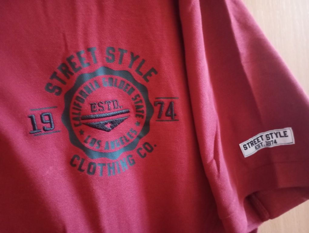 Koszulka polo z krótkim rękawem męska