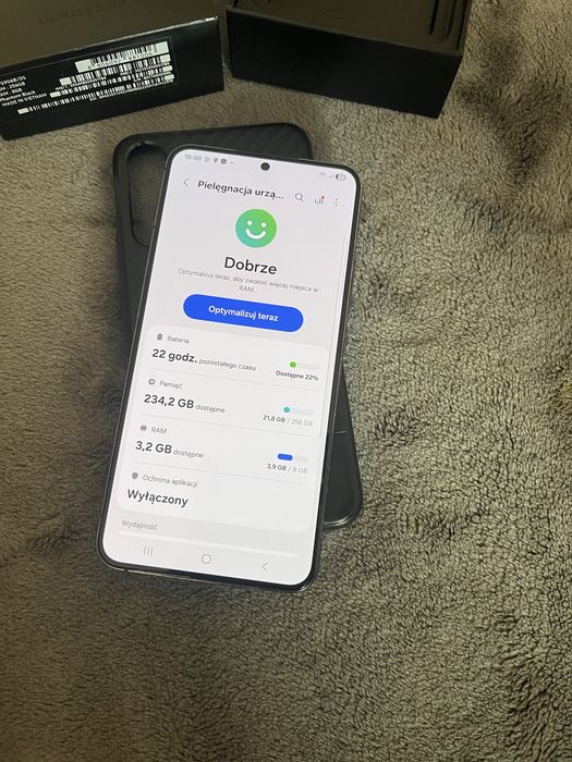 Samsung Galaxy S22 Plus – 256 GB – Czarny