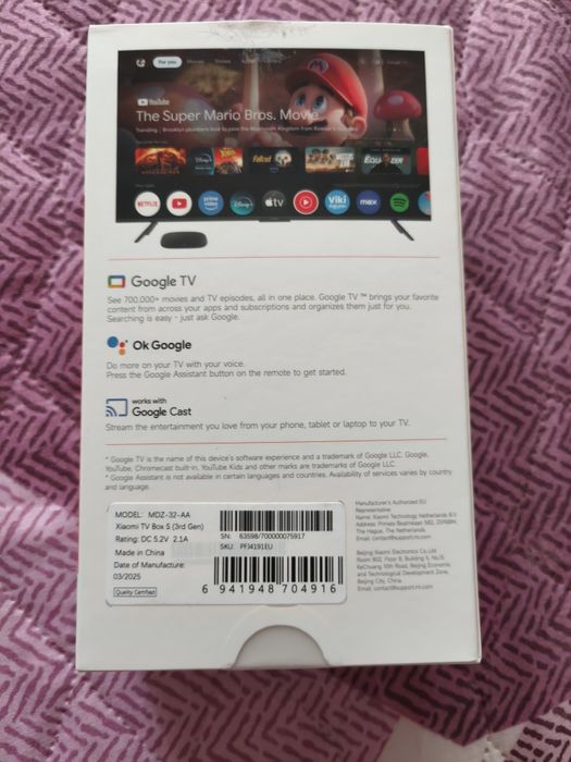 Box Android - Xiaomi box 3° Geração