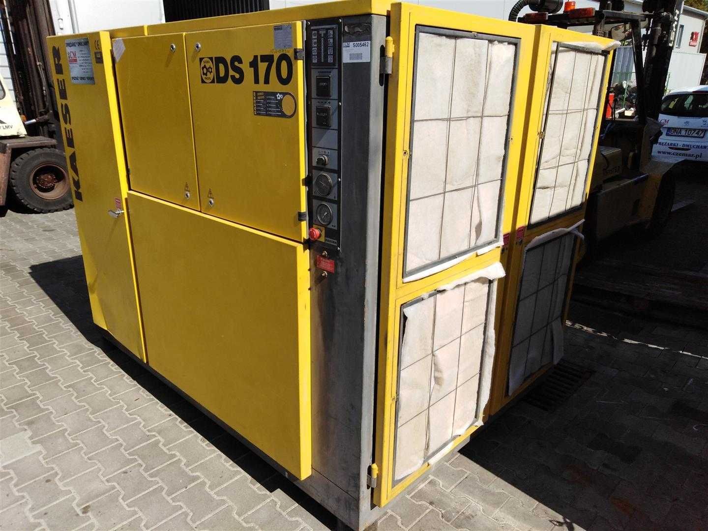 Sprężarka śrubowa kompresor KAESER DS170 90kw 20m³ S005462