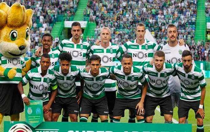 Camisola de Jogo Sporting Com certificado