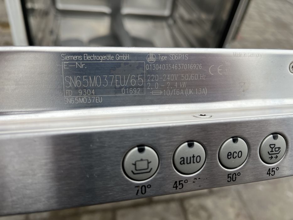 Посудомийна машина Siemens Вис 80 см шир 60 см.