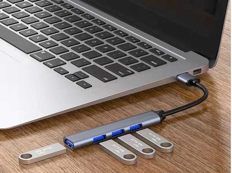 USB HUB 3,0 Type-C портовый мульти-разветвитель адаптер OTG