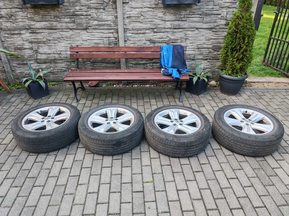 ORYGINALNE FELGI z oponami R19 5x114,3 Toyota Rav4 Camry Highlander