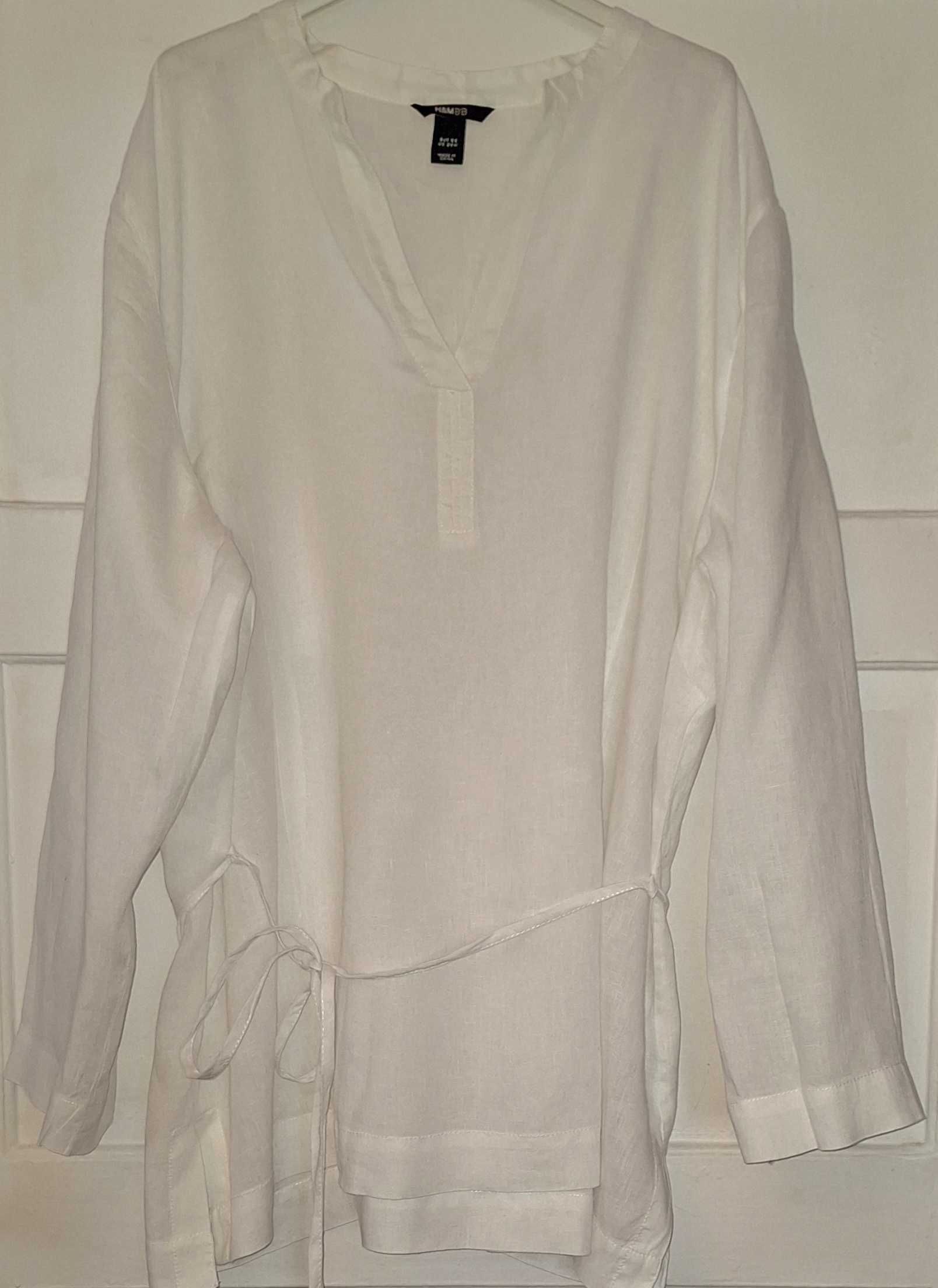 Koszula lniana H&M  BB