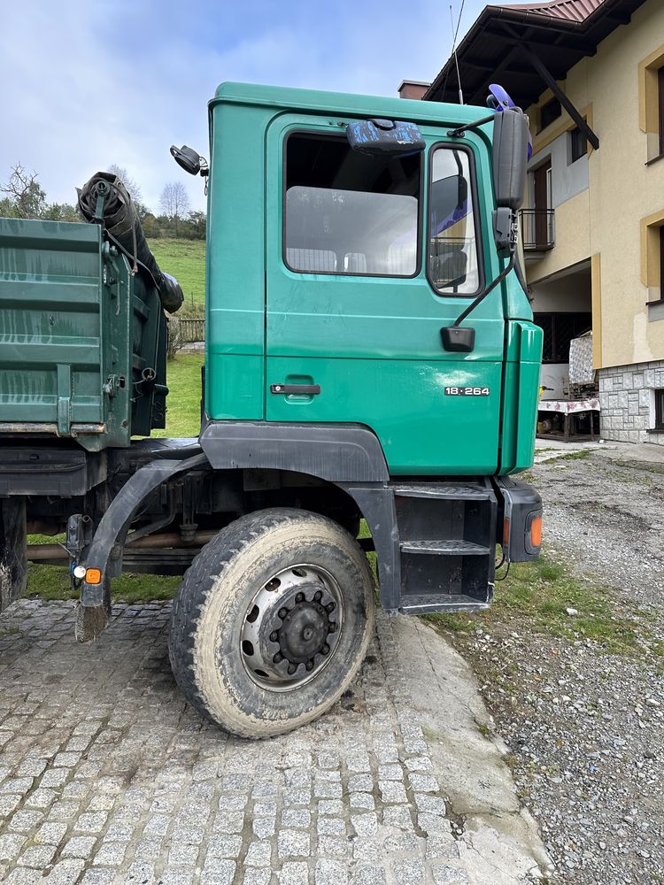 Wywrotka MAN 18-264 napęd 4x4 kiper 3 strony