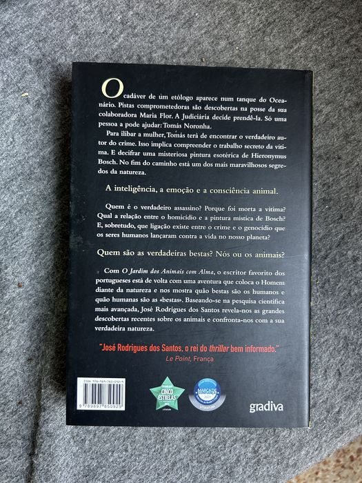 O jardim dos animais com alma - José Rodrigues dos Santos