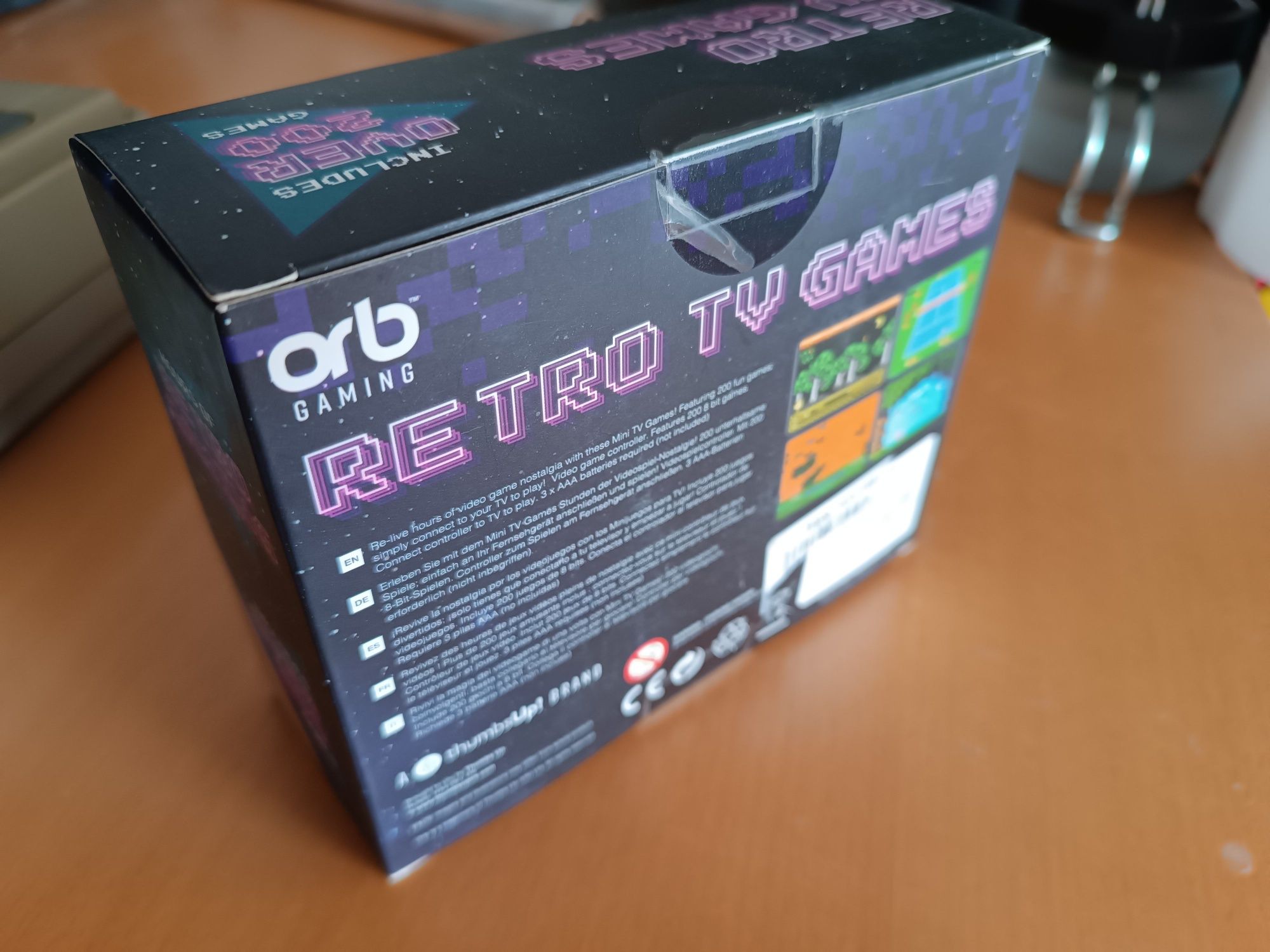 Consola com 200 jogos retro NOVO