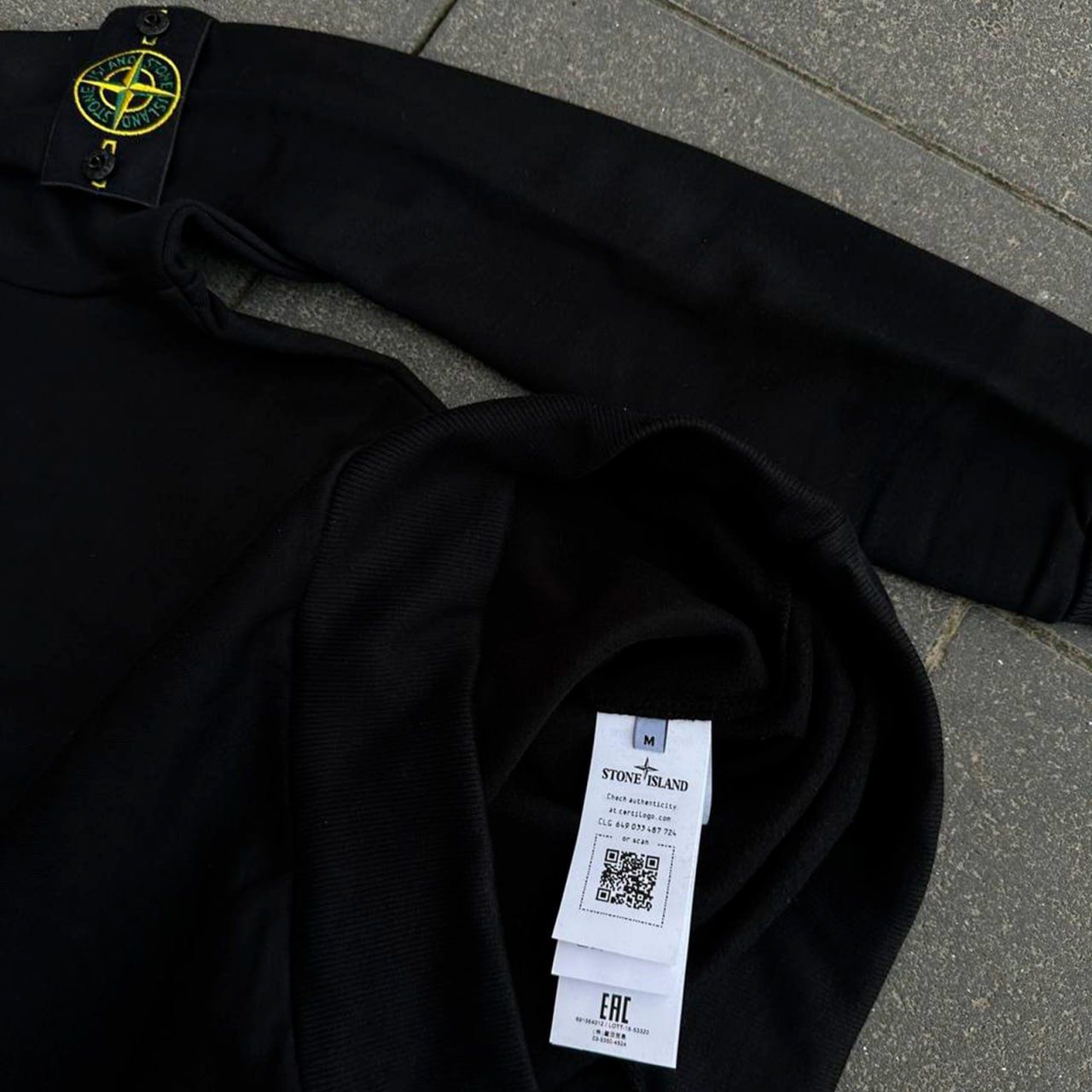 Худі Stone Island Чорна