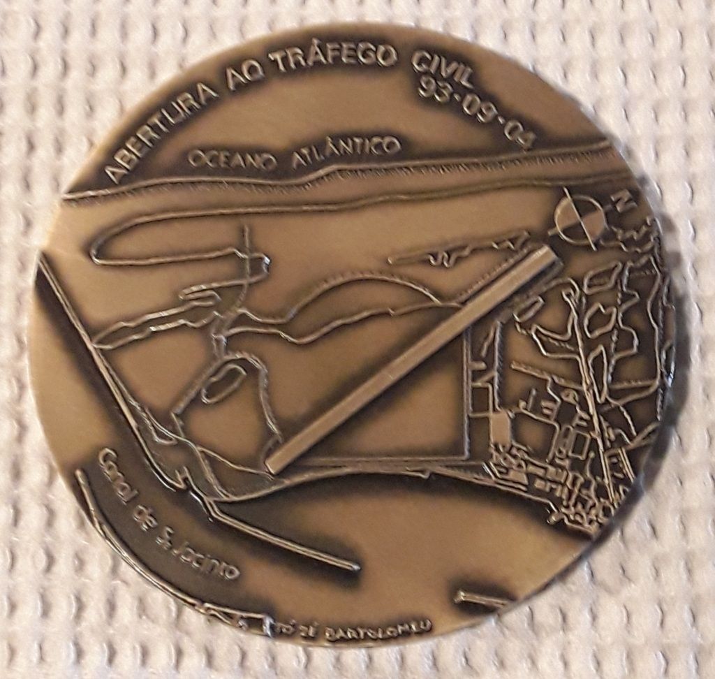 Medalha em bronze da Câmara Municipal de Aveiro