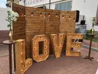 Букви love, лове, весільний декор, декорації