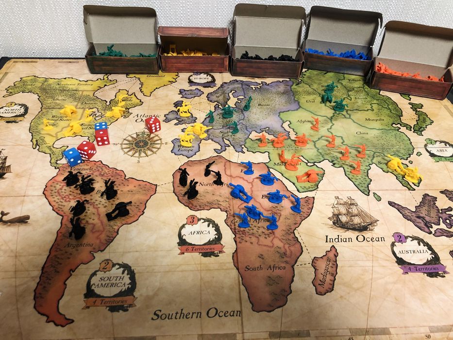 ПРЕМІУМ! Настільна гра Risk (Ризик, Риск, Risiko) УКР