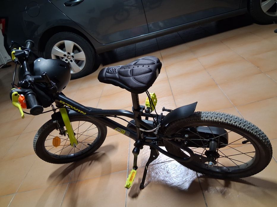 Bicicleta Criança Btwin Roda 16 + Rodinhas