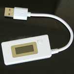 KCX-17 USB тестер - напряжение(3–7В), сила тока(0.05–3.5A), ёмкость(0–