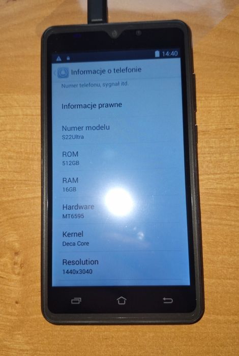Smartfon S22 Ultra