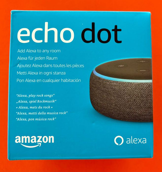 Amazon Echo Dot 3ª Geração Preto