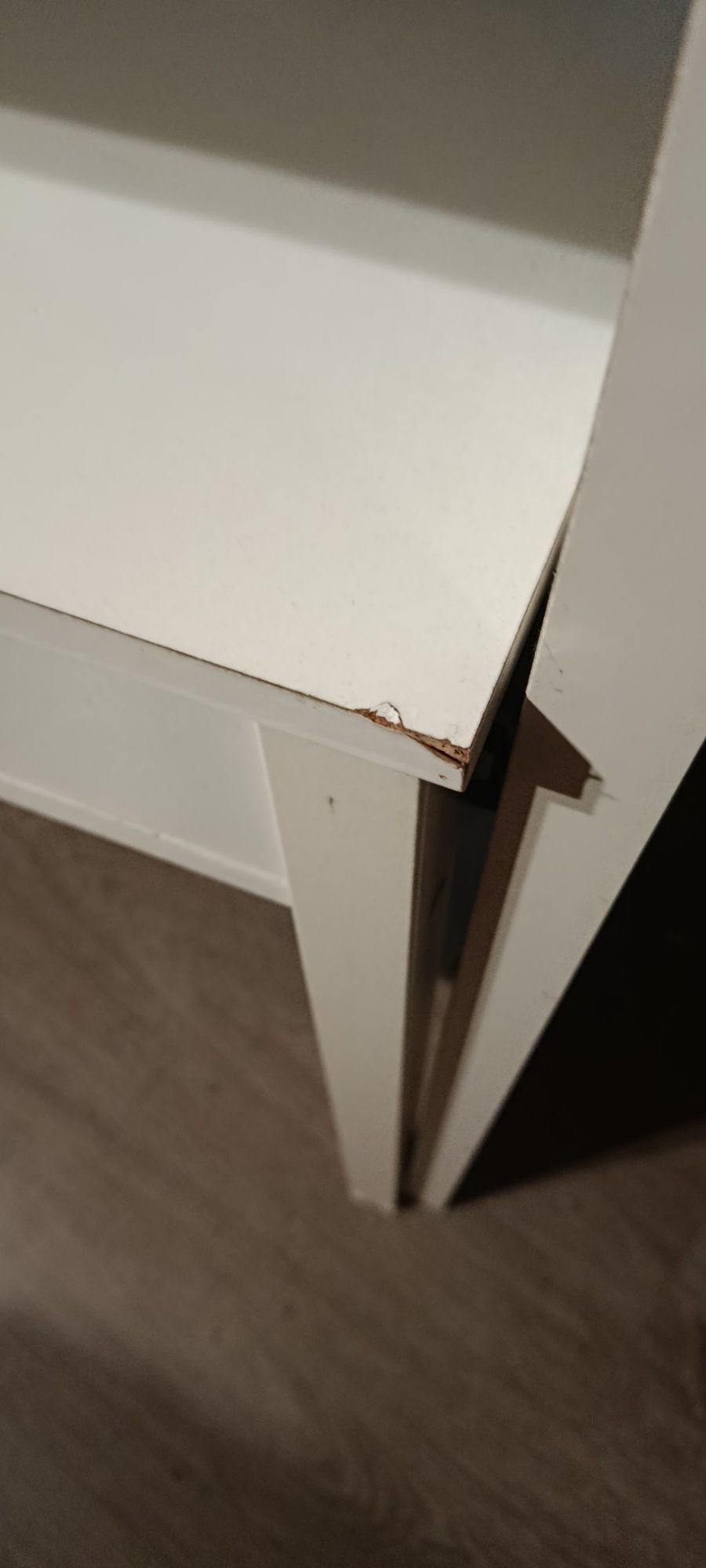Armário de entrada branco