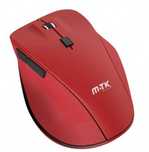 Rato Wireless Mtk Gt003 2.4ghz 800/1200/1600 Dpi Vermelho