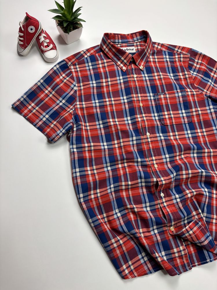 Рубашка Barbour Tailored Fit originals оригинал size L, XL