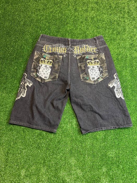 Шорти y2k hip hop denim Trousers opium rap